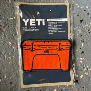 YETI King Crab Orange Tundra Patch Limited Edition